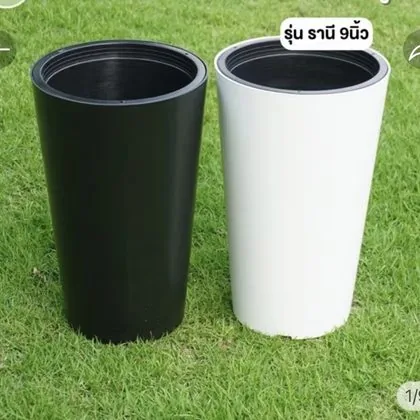กระถางทรงสูงโมเดิร์น